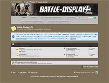 Tablet Screenshot of battle-display.de